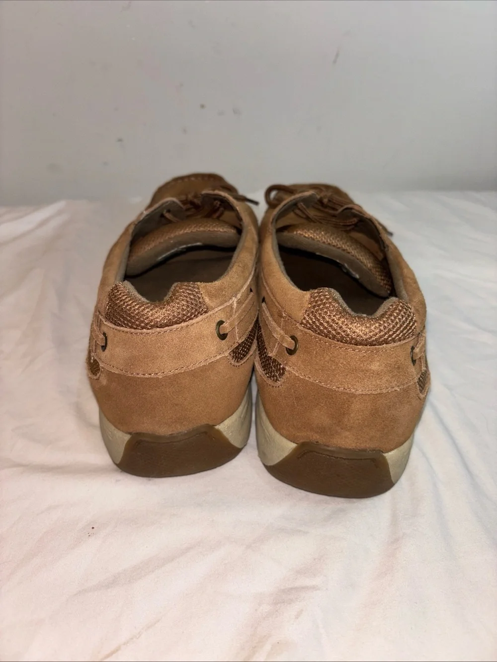 Dr. Scholl's Men's Brown Suede Boat Shoes 7/23
